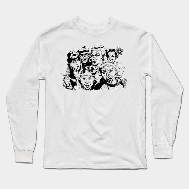 Spaced Long Sleeve T-Shirt by FieryWolf